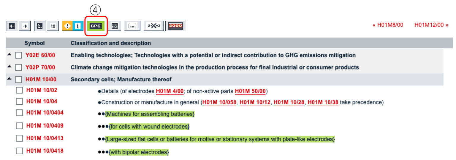 Espacenetの使い方 ── 分類サーチ（Classification Search）で特許分類を調べる | HighTechPatent